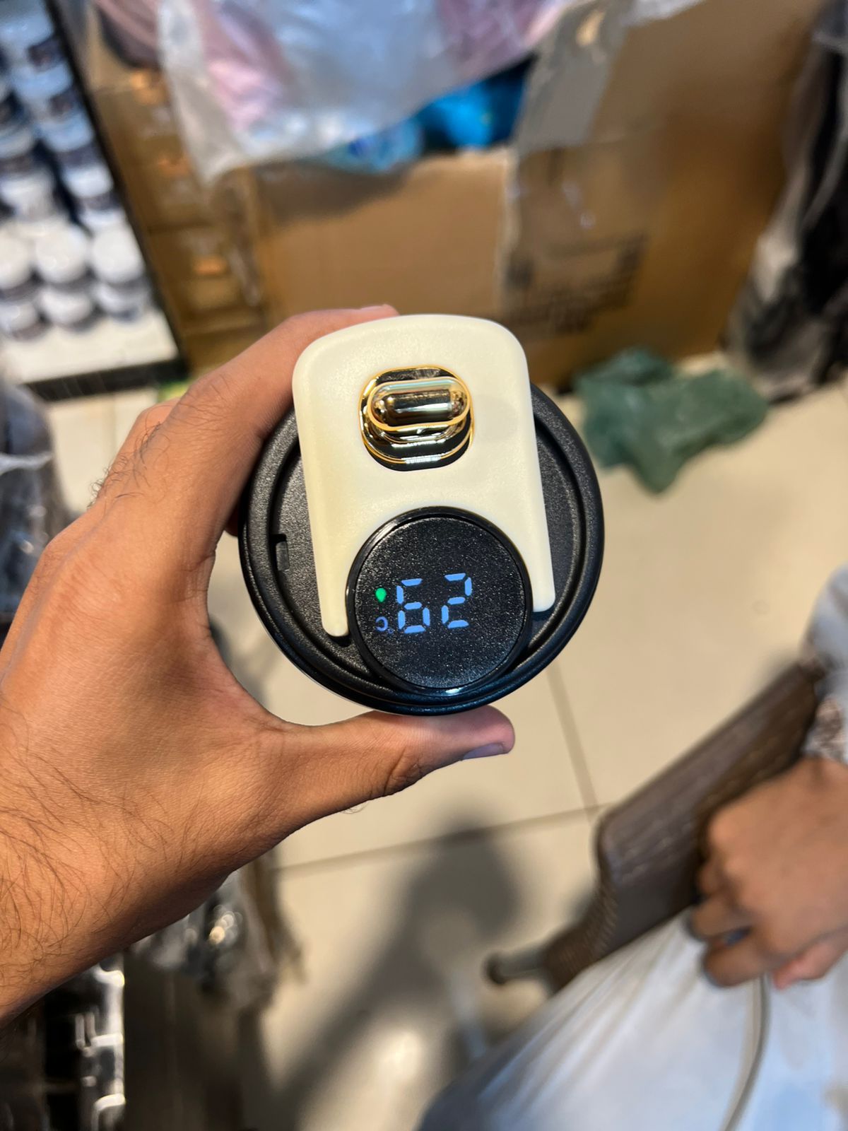 "Vacuum Smart Temperature Mug 510ml"