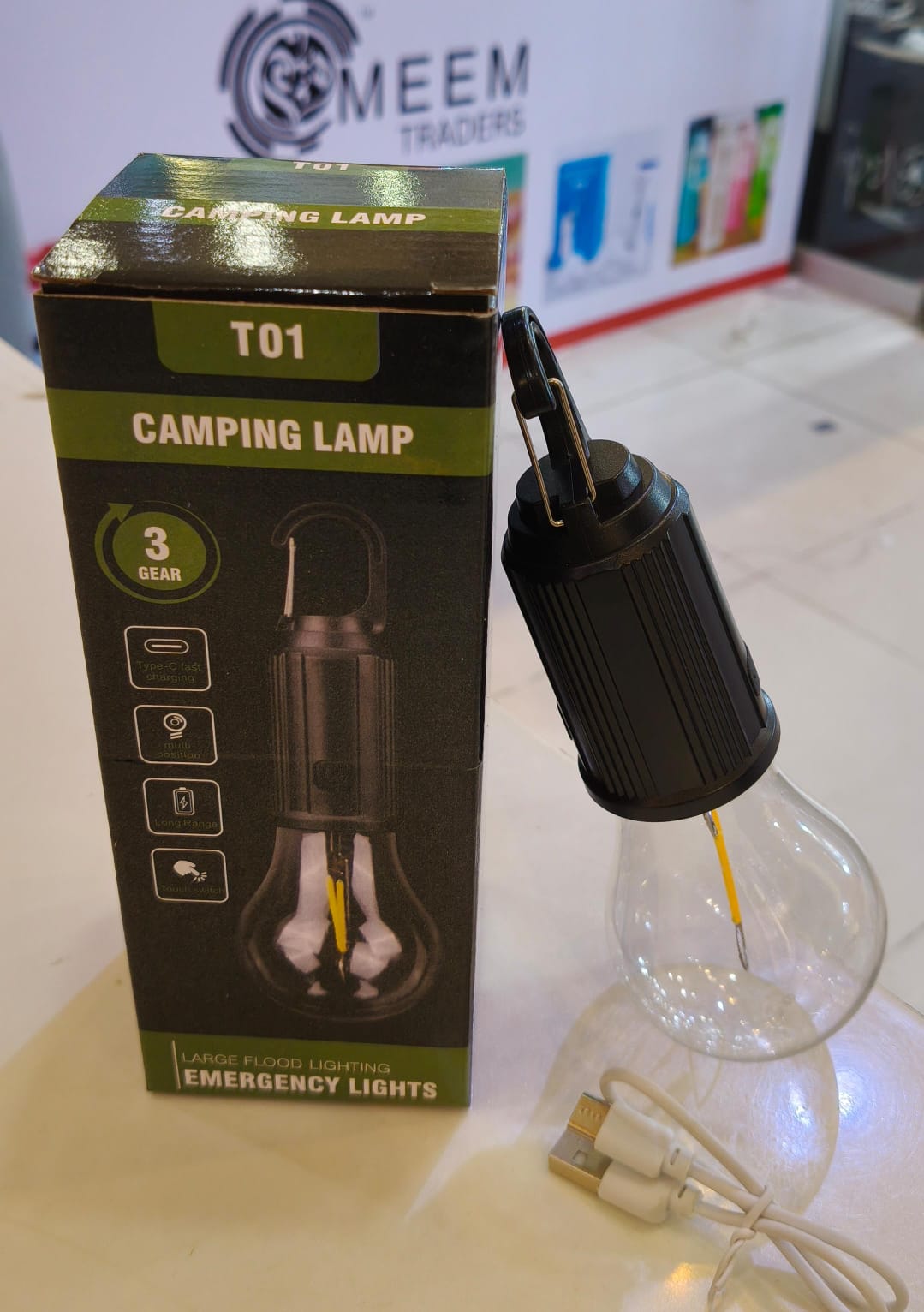 Rechargeable Camping Bulb