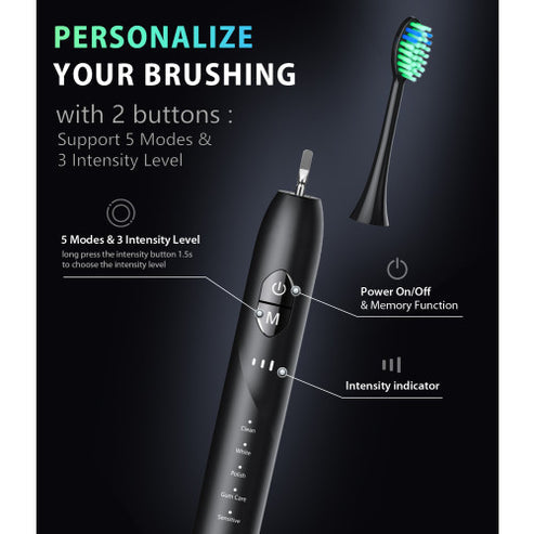 Sonic Electric Rechargeable Toothbrush
