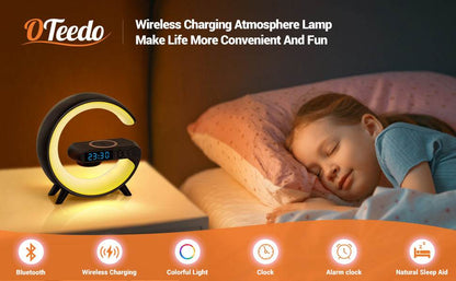 Bluetooth Speaker Lamp Charger: G-Type Shape