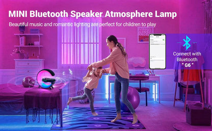 Bluetooth Speaker Lamp Charger: G-Type Shape