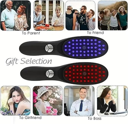 “Hair Growth Steam Brush”