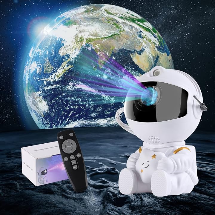 Astronaut Galaxy Projector – Bring the Universe to Your Room
