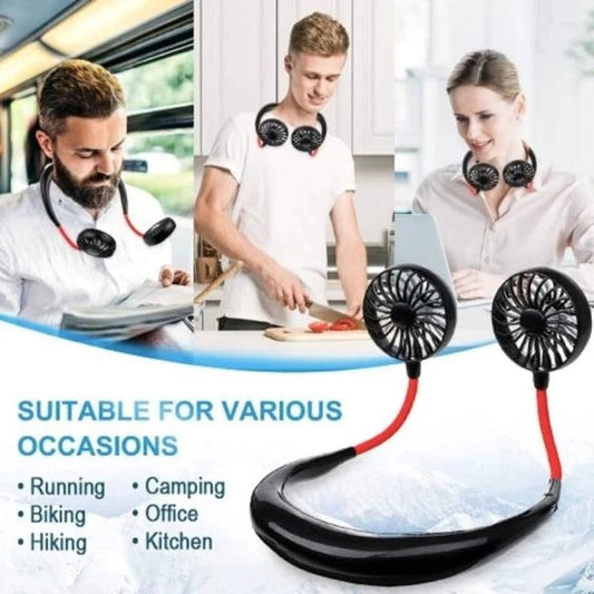 Portable Neck Fan - Stay Cool Anywhere, Anytime