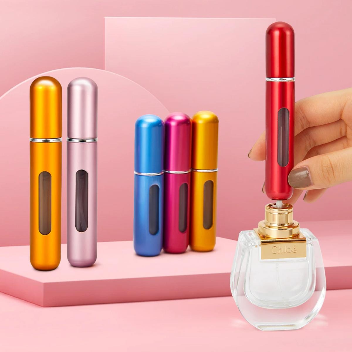 Portable Perfume Packs - Refillable &amp; Stylish!