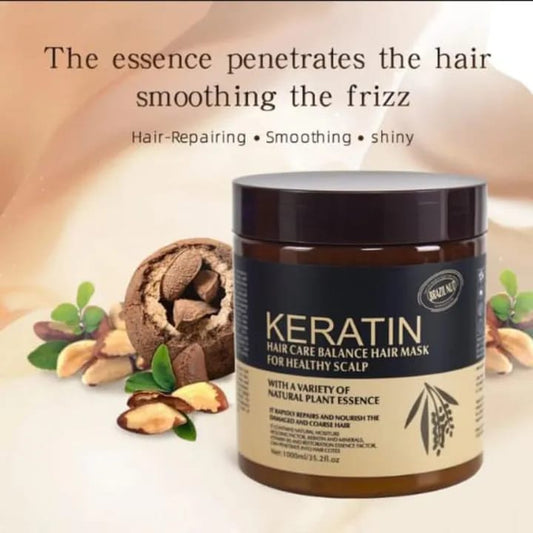 Keratin Hair Care Balance Hair Mask & Treatment – For Smooth, Shiny & Healthy Scalp (500 ML)