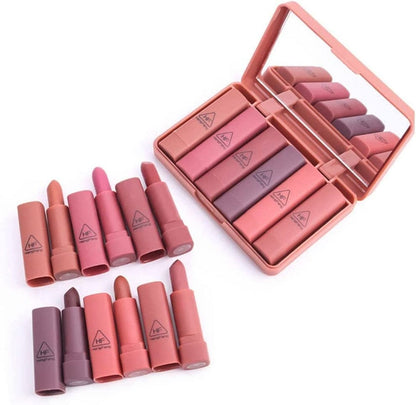 Hang Fang Beauty Gift Pumpkin Color Matte Long-lasting Lipstick Set