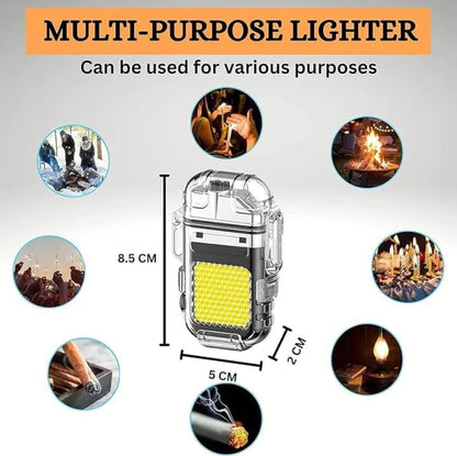 50W COB Dual Arc USB Lighter