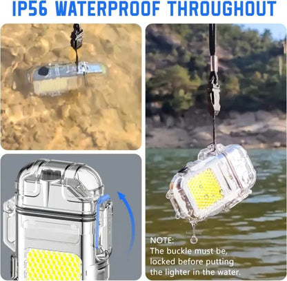 50W COB Dual Arc USB Lighter